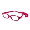 thumbnail image 1 of Gafas para niños y niñas, montura de gafas ópticas con correa, tamaño 49-16,6-8 años sin tornillo, gafas flexibles de una pieza para niños con cordón, 1 of 5