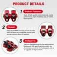 thumbnail image 3 of 1.3 Ratio Rockers for GX200 Predator 212 224 Non-Hemi Engine Ultra-Light Roller Rockers 212cc 224cc Performance Parts(Red), 3 of 6