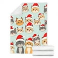 thumbnail image 1 of TIELUTT Christmas Blanket Christmas Animal Blanket Christmas Winter Blanket Leisure Soft Blankets Full Size Soft Blankets And Throws Fringe Plaid Blanket Throw Blanket Full Big Throw Blanket for Couch, 1 of 6
