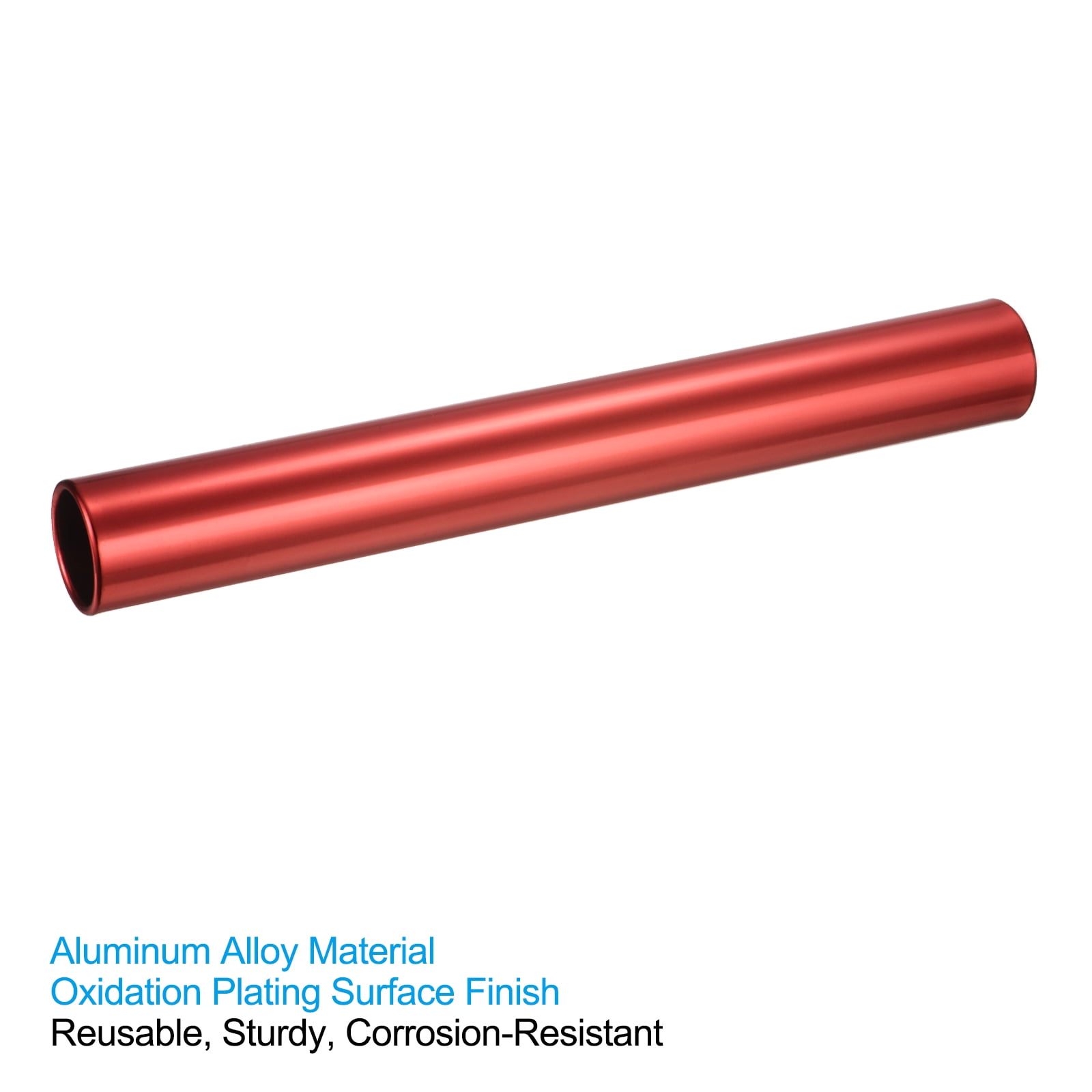 Aluminum Relay Baton, 1 Set Field Track Relay Event Baton for Race Gym Track and Field, Multicolor