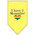 thumbnail image 6 of Pet and Dog Bandana Screen Printed, "I Have 2 Mommies", 6 of 10