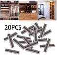 thumbnail image 6 of perfk 20 Pieces Shelf Pegs Wood Shelving Hardware Fixed Shelf Metal Shelf Pins Support Dowel Pin, 6 of 9