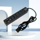 thumbnail image 3 of [Negro] 1 Metro USB2.0HUB USB6 + 2 Lector Tarjetas Multifunción Transmisión Alta Velocidad SD TF + Concentrador USB 6 Puertos, 3 of 6