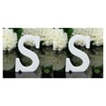 thumbnail image 2 of Jumpingount 8cm 26 Letters Alphabet Portable Lightweight Hanging Props Ornament Stable Wear-resistant Wall for Wedding Party Home 18# 2piezas, 2 of 6