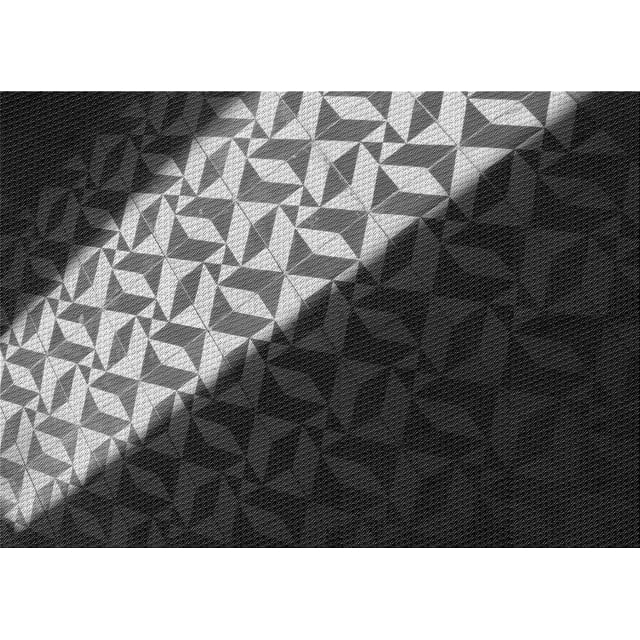 Ahgly Company Machine Washable Indoor Rectangle Transitional Gray Area Rugs, 8' x 10'