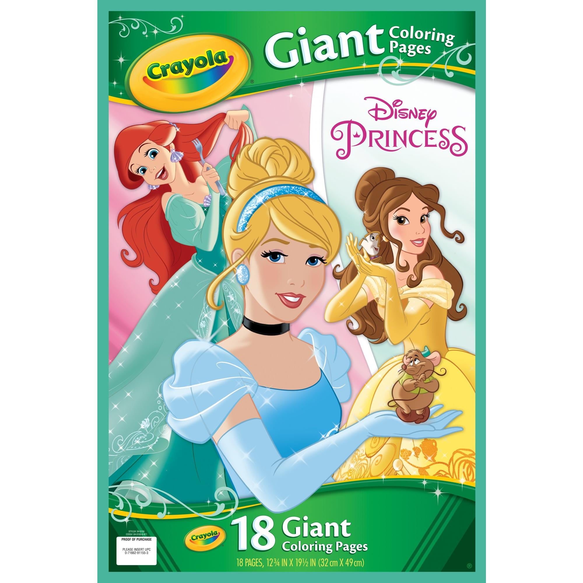  Crayola  Giant Coloring  Pages  Shopkins and Disney  