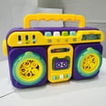 thumbnail image 2 of Grabadora retro de burbujas automática eléctrica con luz LED y sonido Fabricación de burbujas de 10 agujeros para pequeños Jardín Verano , púrpura Sunnimix maquina de BURBUJAS, 2 of 8