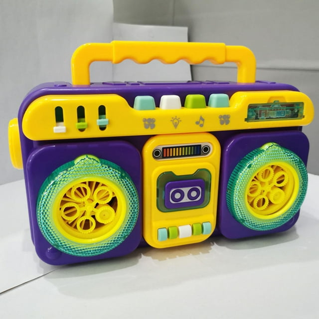 de burbujas, juguete portátil para burbujas para , soplador automático de burbujas para bodas, fiestas de cumpleaños, con , púrpura Yotijar maquina de BURBUJAS