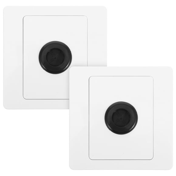 Miangastore 2pcs Cable Wall Plate Wall Plate Outlet Plates Wall Plate Cable Cover Outlet Plug Covers Decorative Outlet Covers Cable Wall Plate With Hole