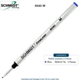 thumbnail image 3 of Schmidt 6040 Fineliner Spring Loaded Refill - Blue Ink, Medium Point 1.0mm, 3 Pack (SC58118), 3 of 5