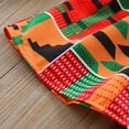 thumbnail image 3 of XXWXYD African Print Toddler Girls Summer 2-Piece Set Dashiki Vest Top + Skirt & Headband Matching Outfit Cultural Ankara Fabric Play Clothes, 3 of 8