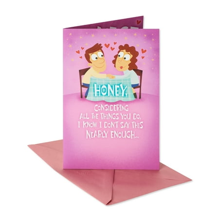 American Greetings Funny Nice Butt Anniversary Card for Wife with Pop-Up