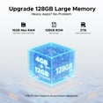thumbnail image 6 of DOOGEE Fire 3 Pro Android 15 Al Outdoor Handy Ohne Vertrag 16GB RAM + 128GB ROM(2TB TF) 8350mAh/18W, 5,5" HD+ Gemini Al, Outdoor Smartphone Unisoc T7200, 16MP AI Kamera,Dual SIM, 6 of 9