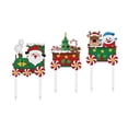 thumbnail image 3 of 3 letreros navideños para jardín, estaca para jardín, enchufe de tierra, reno, Papá Noel, muñeco de nieve, decoración navideña para patio trasero,, 3 of 8