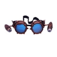 thumbnail image 1 of Gafas de sol estilo Steampunk con LED Hugo Rojo, 1 of 7