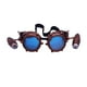 thumbnail image 1 of Disfraz de gafas estilo steampunk clásico con luz cibernética estilo vintage para mujer y hombre 18x6cm, 1 of 9