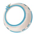 thumbnail image 1 of Dual Sided Embroidery Hoop Stand, Sturdy Plastic, Versatile for Cross Stitch, Needlepoint, Silk Painting with Secure Clamp Design, Ideal Size for Most Scenes, 1 of 7
