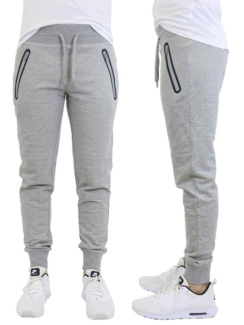 Men's Jogger Sweatpants With Zipper Pockets - Walmart.com