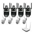 thumbnail image 1 of Kit 8 cámaras Wifi vigilancia Inalámbrico movimiento estrobo, 1 of 1