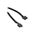 thumbnail image 4 of CableMod ModFlex Sleeved Audio Extension (Black, 30cm), 4 of 6