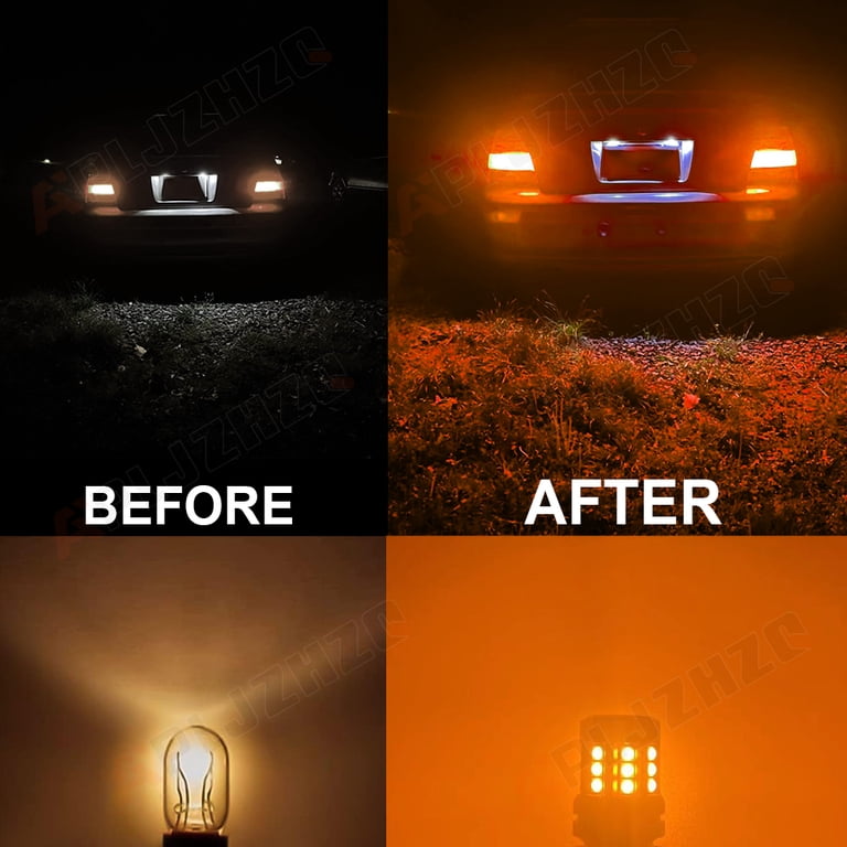 led dual color signal bulbs installation