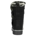 thumbnail image 4 of DREAM PAIRS Women's Warm Comfort Mid Calf Fashion Winter Snow Boots LEPORE BLACK Size 10.5, 4 of 7