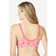 thumbnail image 2 of Comfort Choice Women's Plus Size Cotton Front-Close Wireless Bra, 2 of 5
