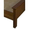 thumbnail image 2 of Crafters and Weavers Craftsman Mission Solid Wood Queen Panel Bed in Walnut, 2 of 3