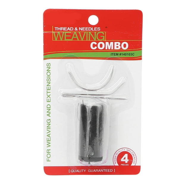 Hair extension needle outlet