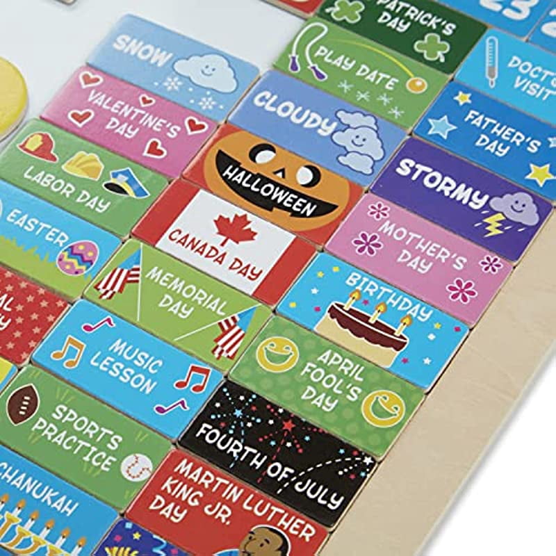 Melissa Doug My First Daily Magnetic Calendar Walmart