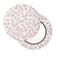 thumbnail image 2 of Balery Floral Fundas de asiento para taburete de bar redondo de tela de terciopelo ajustables que protegen de arañazos y manchas para sillas de 14 a 17 pulgadas.-12 inch, 2 of 7