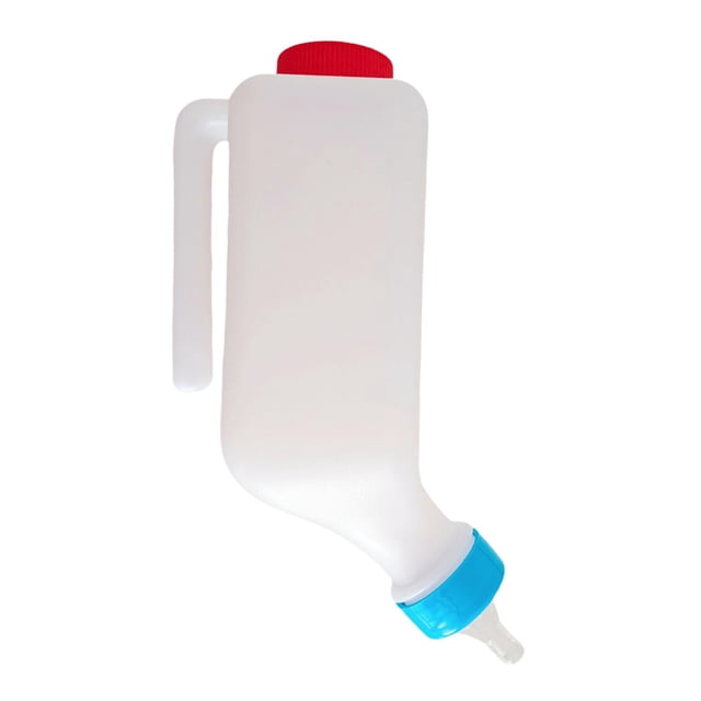 Botella De Leche De Oveja Colgante Con Tetina De Silicona Para Suministros De Ganado Para Animales De Granja