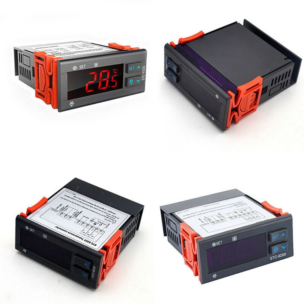 AC 220V Digital Temperature Controller STC-9200 Included Defrosting Two Sensors