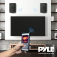 thumbnail image 5 of Pyle 6.5" Wireless Wall Mount Speaker System, Indoor or Outdoor Use, Gray, 5 of 7