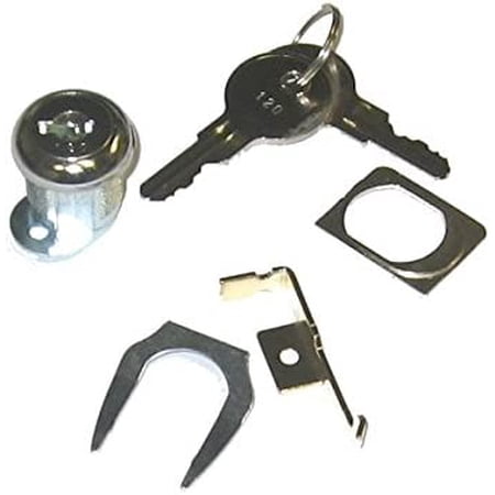 SRS #2185 - HON F24 & F28, Vertical File Cabinet Lock Kit Keyed Alike #1 Key