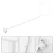 thumbnail image 4 of ColoMX Soporte para mosquitera, soporte para dosel de cuna infantil, soporte para mosquitera para cuna de hierro, 4 of 7