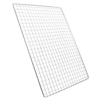 LEORX BBQ Mesh Grill Grate Silver Iron Wire Maintain Food Moisture 1Pcs
