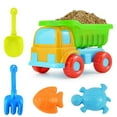 thumbnail image 1 of MesaSe PENGXAING Kids Beach Toy 5Pcs/Set Kids Beach Truck Shovel Rake Animal Molds Kit Garden Sandpit Pool Toy, 1 of 6