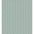 thumbnail image 3 of Ambesonne Abstract Duvet Cover Set, Zigzags Geometrical, King, Sage Green Cadet Blue, 3 of 3