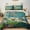 Full Size, variant on Sea Turtle Tropical Marine Plants Underwater World (64) Comforter Set With 2 Pillowcases,3 Pcs Bedding For Adults Comforter Set For Bedroom Bed Decor Queen Size