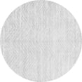 thumbnail image 1 of Ahgly Company Indoor Round Solid Gray Modern Area Rugs, 5' Round, 1 of 1