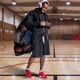 thumbnail image 2 of Outdoor Large Sports Ball Bag Large Capacity Heavy Duty Breathable Drawstring Bags for Holding Basketball Volleyball Baseball, 2 of 5