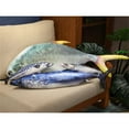 thumbnail image 3 of Dosaele 1pc 40cm/15.7in Simulation Fish Plush Toy Pillow Decoration Soft Fish-Shaped Pillow Cushion Creative Gift For Home Decor, 3 of 7