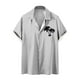 thumbnail image 1 of Camisas de Manga Larga para Hombres Blusa Cómoda de Cuello de Impresión, Camisa Casual de Poliéster para Uso Diario, de Fiesta Y de Primavera de Verano, 1 of 4