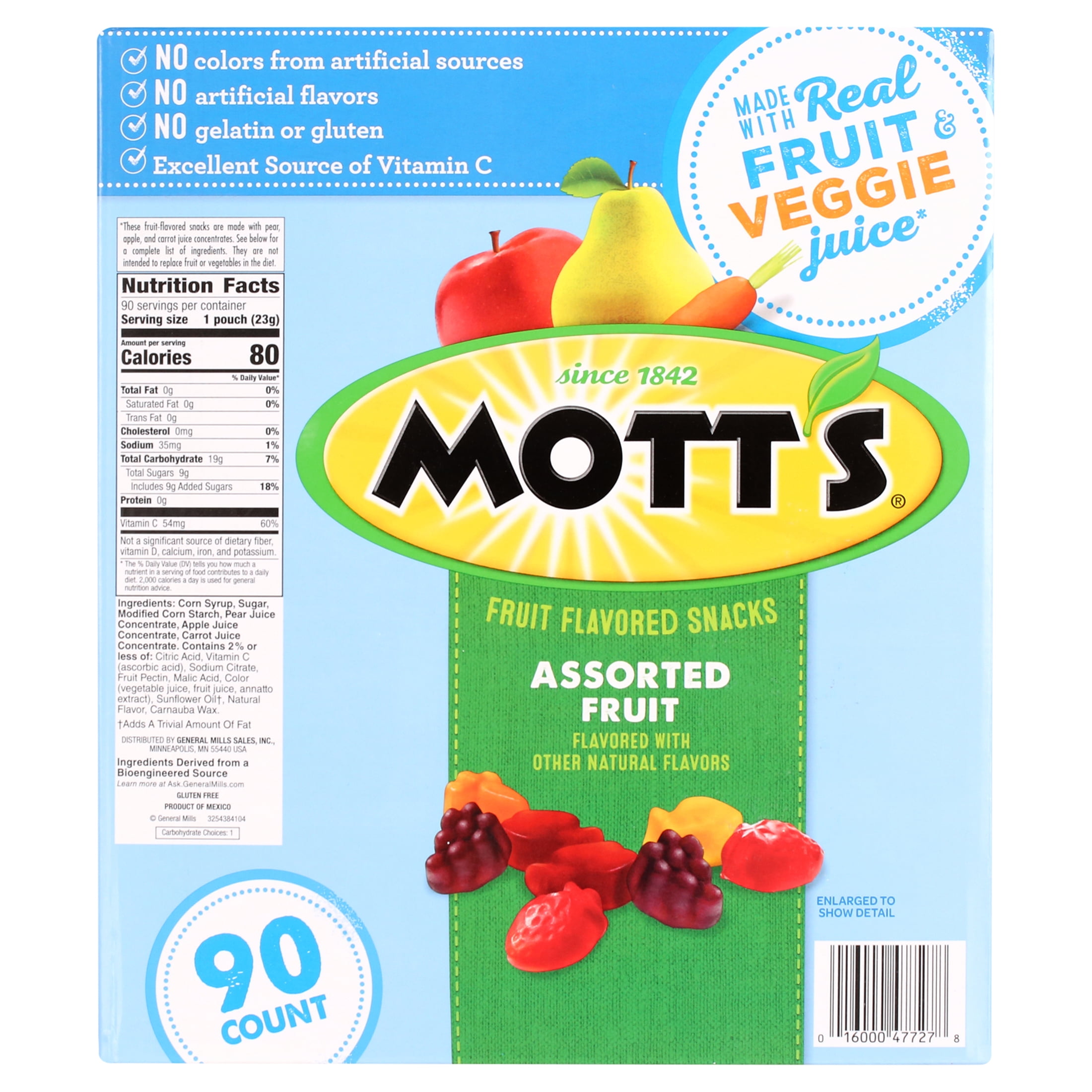 Mott's Medley Assorted Fruit Flavored Snacks (90 ct.)