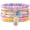 Purple Yellow, variant on Bohemian Turtles Heishi Beaded Stretch Bracelets For Women Polymer Clay Colorful Flower Vinyl Disc Surfer Layering Stackable Beads Preppy Bracelet Friendship Summer Beach Jewelry Set