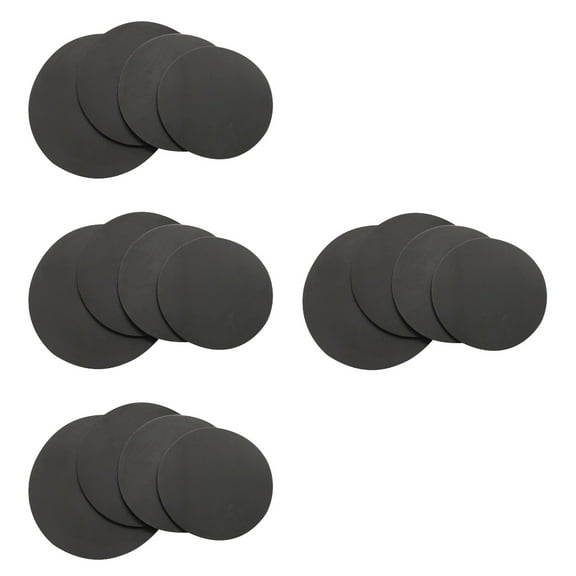 Masteelf 16-Piece Drum Practice Pad Set with Quiet Mute Pads, Includes 12, 13, 14, 16 Inch Drumming Pads for Silent Drum Practice
