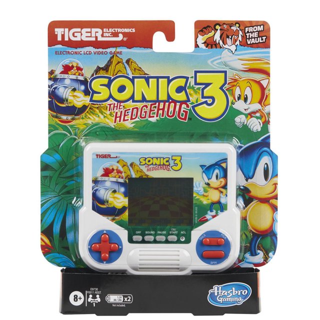 Tiger Electronics Sonic the Hedgehog 3 Electronic LCD Video Game, Retro ...