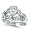 thumbnail image 6 of LaRaso & Co His Her Wedding Ring Set Sterling Silver Wedding Bands Men Women, 6 of 7