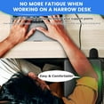 thumbnail image 4 of Desk Armrests, Ergonomic Wrist Rests, Desk Extenders, Comfortable Desk Arm Supports, Foldable Elbow Rests for Office, 4 of 7